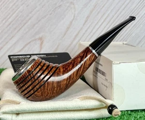 Pipa Porsche Design P’ 3613 de colección, ahumada una vez con caja y calcetín. Grano impresionante! ¡COMO NUEVO! - Imagen 1 de 18