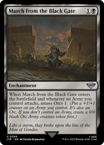 March from the Black Gate - 94 / English / Near Mint MTG - Picture 1 of 1
