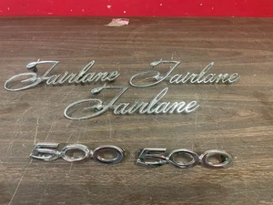 1968 1969 FORD FAIRLANE 500 EMBLEMS 925 - Bild 1 von 7