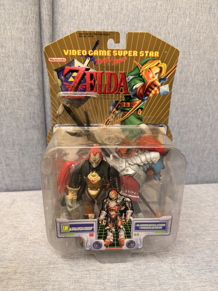 Figura Zelda Ocarina of Time Ganondorf & Demonic Horse 1999 - Sellada, desgaste en caja Foto 1 de 4