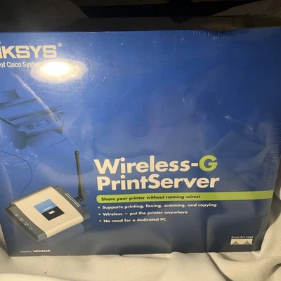 Servidor de impresión Wireless-G WPSM54G Foto 1 de 4