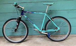 Mountainbike BIANCHI Racing - 26 Zoll - 50cm - Shimano LX Celeste - Bild 1 von 14