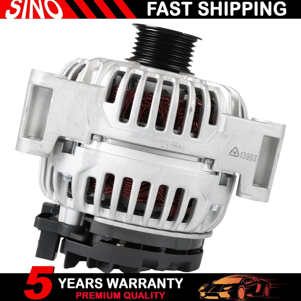 1X Alternador 13953 para Mercedes-Benz CL500 CLK430 E320 2002 2003 2004 2005 2006 Foto 1 de 4