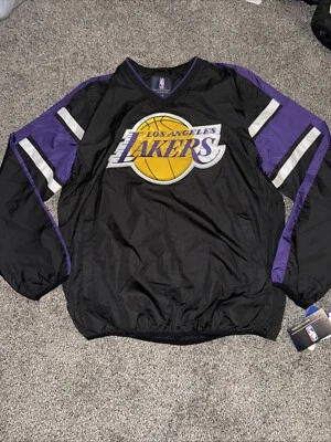 Los Angeles Lakers GIII By Carl Banks Pullover Windbreaker Jacket Mens XXL New - Image 1 of 4