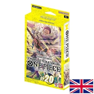 One Piece Card Game Starter Deck ST-20 Yellow Charlotte Katakuri English SEALED - Zdjęcie 1 z 2