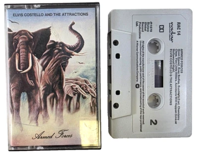 Elvis Costello And The Attractions Armed forces Cassette Tape 1979 on Radar - Image 1 of 4