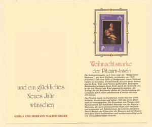 Pitcairn Islands Sc. 262 Raphael Madonna & Child in 1985 Limited Edition Booklet - Picture 1 of 2