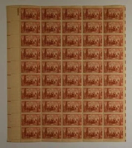 US SCOTT 1028 PANE OF 50 1853 GADSDEN PURCHASE STAMPS 3 CENT FACE MNH - Picture 1 of 1