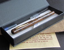 Wancher Mahatma Ebonite Fountain Pen