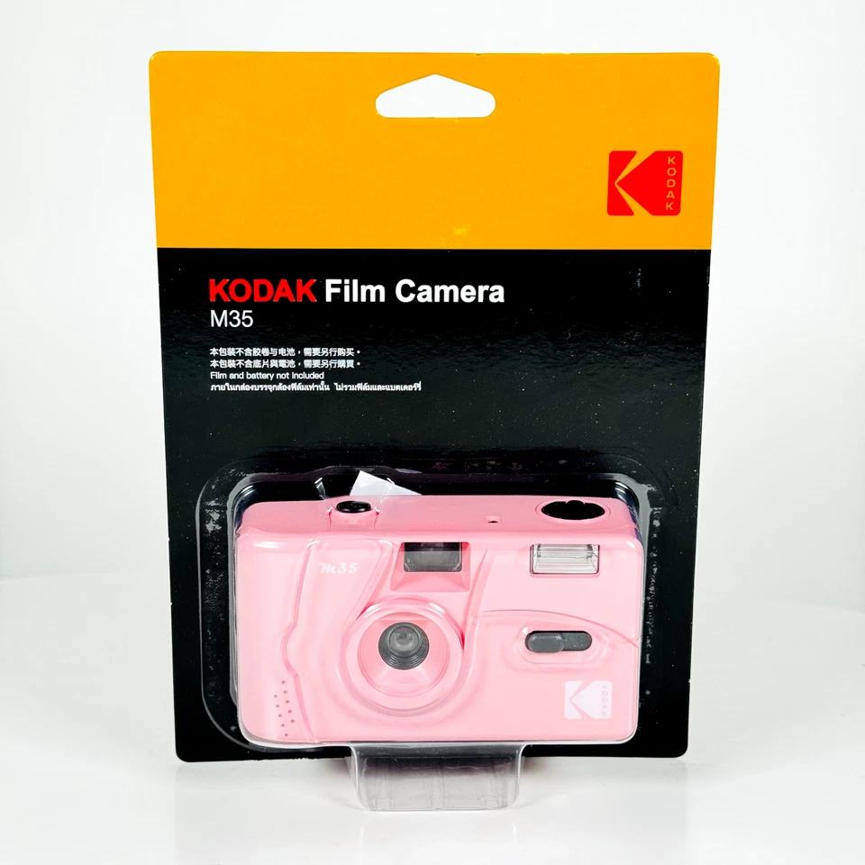 KODAK M35 35mm Reusable Film Camera + Flash Pink Retro NEW CAMERA ONLY NO FILM - Image 1 of 4