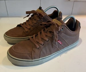 Herren Levi’s Braun Turnschuhe Größe 9,5 51950409H - Bild 1 von 10
