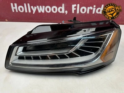 2015-2018 AUDI A8 A8L S8 FRONT LEFT (DRIVER SIDE) COMPLETE HEADLIGHT LAMP LED OE - Image 1 of 4