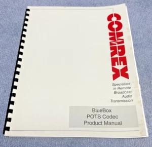 Comrex Bluebox POTS Codec Product Manual - Picture 1 of 2