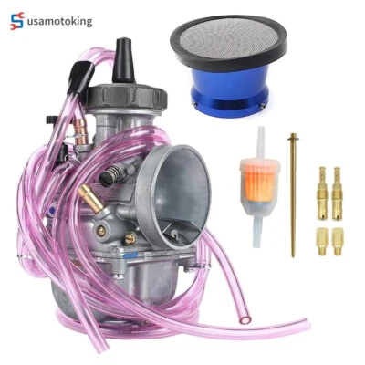 Carburador PWK38 carburador com filtro de ar para Honda FourTrax 250 TRX250R KTM 125 200 - Imagem 1 de 4