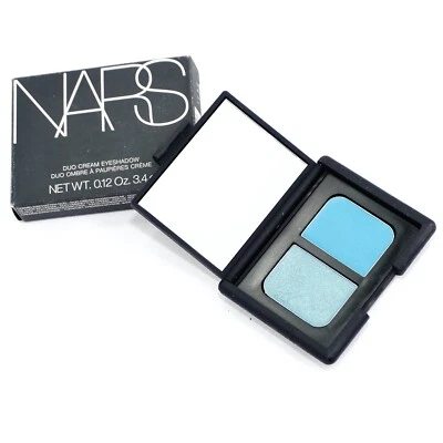 Sombra de ojos Nars Duo Cream ~ Burn It Blue 2907 ~ tamaño completo (nueva en caja) Foto 1 de 4
