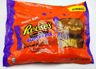 REESE'S Peanut Butter Pumpkins Snack Size Candy 16.2 oz Milk Chocolate Jumbo Bag