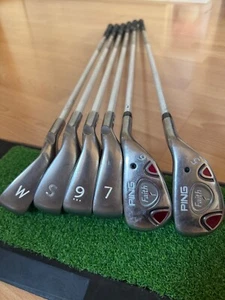 Ping Eisensatz Damen Eisen W,S,9,7 Hybrid 5,6 Ultra Light - Bild 1 von 8