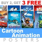 Cartoon/Animation Kids Movie Poster, A4, A3 Photo, Prints, Art, Film