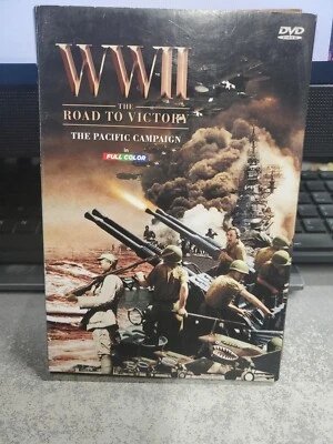 WWII The Road To Victory The Pacific Campaign- 5 Disc Set Vol 6-10 DVD - Image 1 of 4