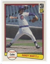 1982 DONRUSS BASEBALL REGULAR BASE SERIES SINGLES #'S 1-220