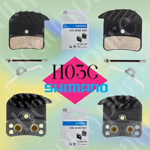 2 pares de almohadillas metálicas de disco Ice-Tec Shimano Saint BR-M820 H03C con aleta de enfriamiento y pasador - Imagen 1 de 1