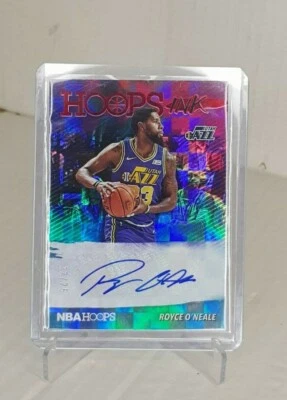 NBA PANINI 2019/20 Royce O'Neale AUTO HOOPS INK  NUMBERED 22/25 #HI-RON - Image 1 of 3