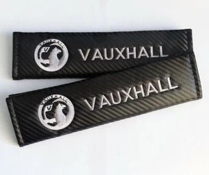 Vauxhall (Opel) Kohlefaser Sicherheitsgurtpolster. Corsa Astra Adam Mokka VXR Grandland usw - Bild 1 von 4
