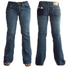 TICILA Seven Star Jeans Miss Italia Latin Boot Cut Model Size 25/32 D:3 2/34