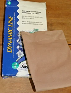 Juzo Beige Compression BELOW KNEE STOCKING Model 3511MX NEW Size 17 1/4" - Picture 1 of 2