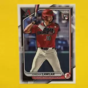 Jordan Lawlar 2024 Bowman novato #96 Arizona Diamondbacks - Imagen 1 de 2
