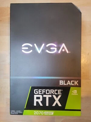 EVGA GeForce RTX 2070 SUPER BLACK GAMING, 08G-P4-3071-KR, 8GB GDDR6 - Image 1 of 4
