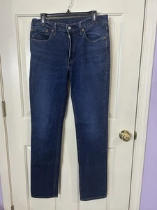 Levi's Men's 511 4534 SLIM FIT 34x34 (34x33) Myers Crescent Blue Advanced Flex - Picture 1 of 12