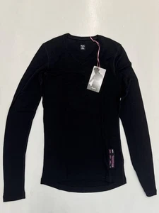 Rapha Long Sleeve 100% Merino Wool Baselayer Women’s Black small - Picture 1 of 3