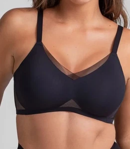 Sujetador grande Honeylove negro 38 B/C nuevo sin etiquetas - Imagen 1 de 2