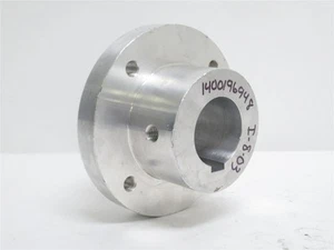 237563 Old-Stock; Meyn 7820005900 Aluminum Gearbox Flange; 50mmID; 6" Flange OD - Picture 1 of 4