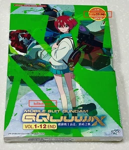 Mobile Suit Gundam GQuuuuuuX (VOL.1 - 12) ~ English Audio & Subtitle ~ Anime DVD - Picture 1 of 5