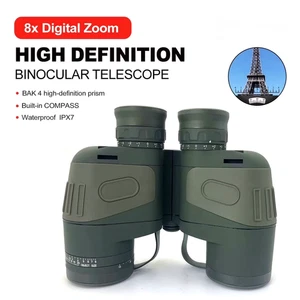 HD Binoculars 7x50 Professional Powerful Maritime Military Grade Optics - Picture 1 of 19
