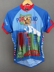 Canari Portland City Of Roses Cycling Back Pocket Shirt Kurzarm Trikot S - Bild 1 von 11