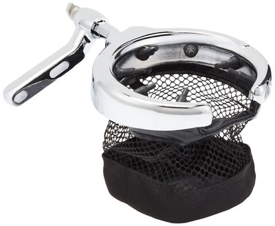 Kuryakyn Drink Holder With Basket Perch Mount Gloss Black - Image 1 of 3