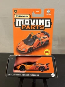 Sale 2024 Matchbox Moving Parts #43 2019 Lamborghini Aventador SVJ ORANGE - Picture 1 of 1