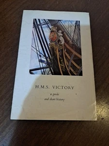 HMS Victory 1960s Guide Book Vintage  - Foto 1 di 1