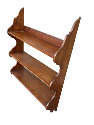 67221 Cherry Whatnot Estante de Pared Curio Etergie Librería Foto 1 de 4