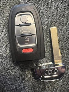 OEM AUDI S5 SMART KEY FOB KEYLESS REMOTE ALARM prox keyless go 8K0.959.754 AB - Picture 1 of 7