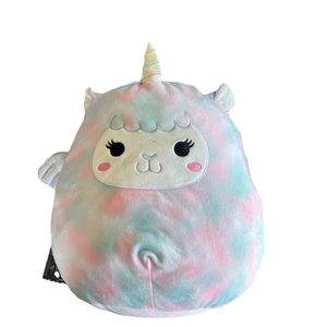 Squishmallow Tie Dye Bo Lama Llamacorn Einhorn Justice Lucy May Plüsch 18 Zoll sauber - Bild 1 von 8