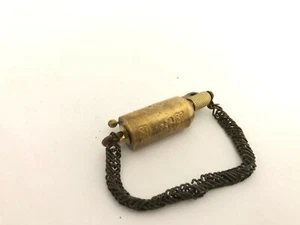 VINTAGE ARTISANAL LIGHTER FROM BULLET SHELL BRONZE TRENCH OIL KEROSENE PETROL - Picture 1 of 6