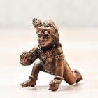 Handmade Kupfer Bal Krishna Statue Idol Patina Antiker Abschluss Figur