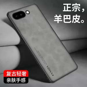 Para Google Pixel 9A, Lujo Negocios Retro Cuero Suave Goma Trasera Estuche Cubierta - Imagen 1 de 11