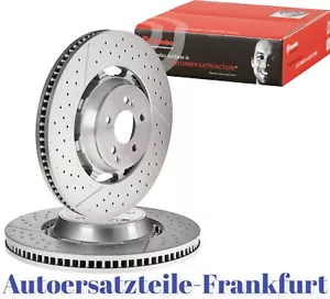 2x Brembo brake discs FRONT MERCEDES BENZ AMG GT X290 C / E CLASS W205 W213 - Picture 1 of 6