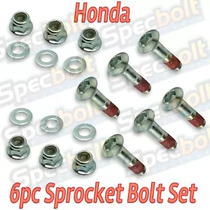 Kit de pernos piñones Honda CRF 150 250 450 CRF150 CRF250 CRF450 CRF450X R MODELOS X - Imagen 1 de 2