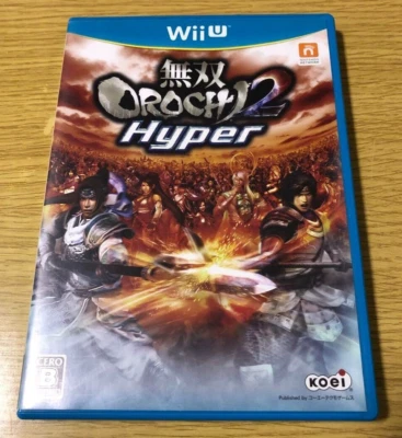 Musou Orochi 2 Hyper Nintendo Wii U WIIU Japanese ver Tested - Image 1 of 4